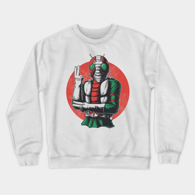 V3 Rider Crewneck Sweatshirt by WahyudiArtwork